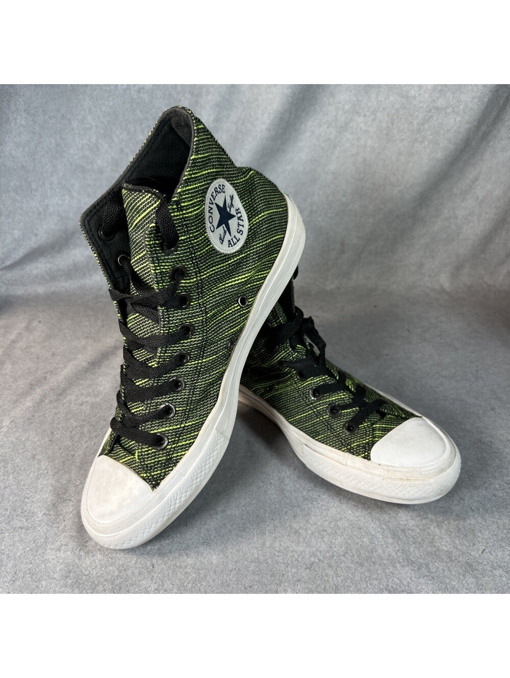 Converse Chuck Taylor All Star II Shoes Mens Size 7 Green High Top Sneakers